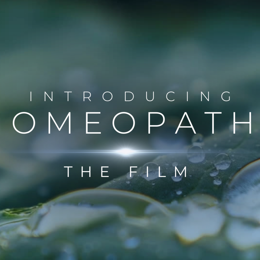 ‘Introducing Homeopathy’ The Film   –  virtual streaming tickets available NOW
