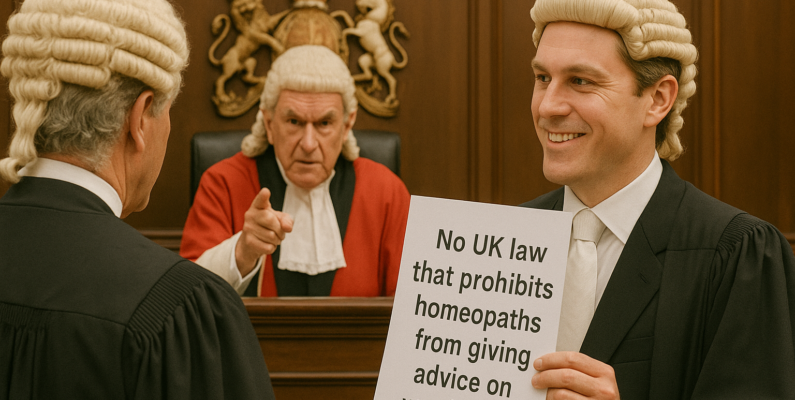No UK Law Prohibits Homeopaths from Giving Advice on Vaccination: Why Misrepresenting the Legal Position Harms the Profession