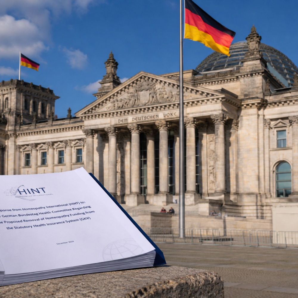 HINT Takes Homeopathy’s Voice to the Highest Levels of the German Government