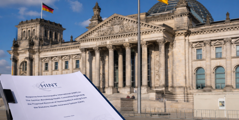 HINT Takes Homeopathy’s Voice to the Highest Levels of the German Government